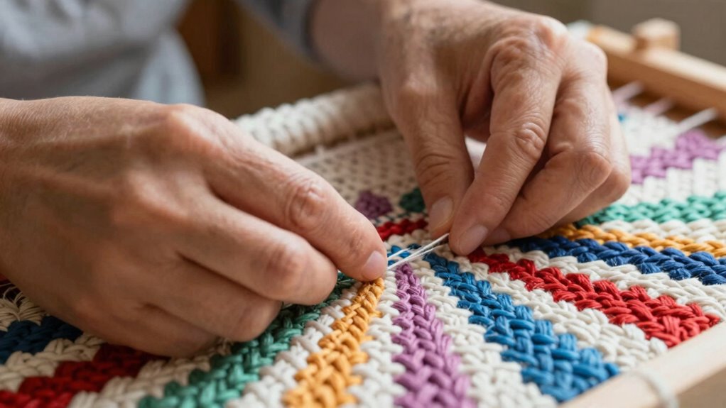 calming through repetitive creativity
