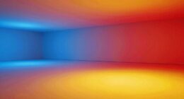 color influences spatial perception