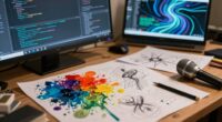 developing unique artistic algorithms