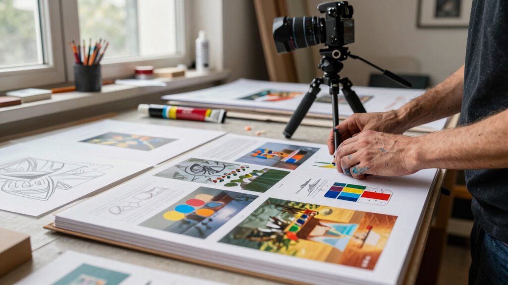 documenting art builds credibility