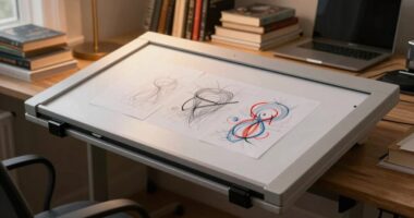 drafting table vs desk