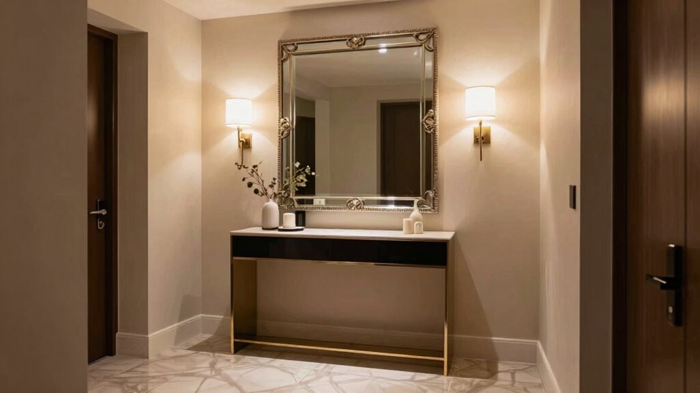 enhancing entry space aesthetics