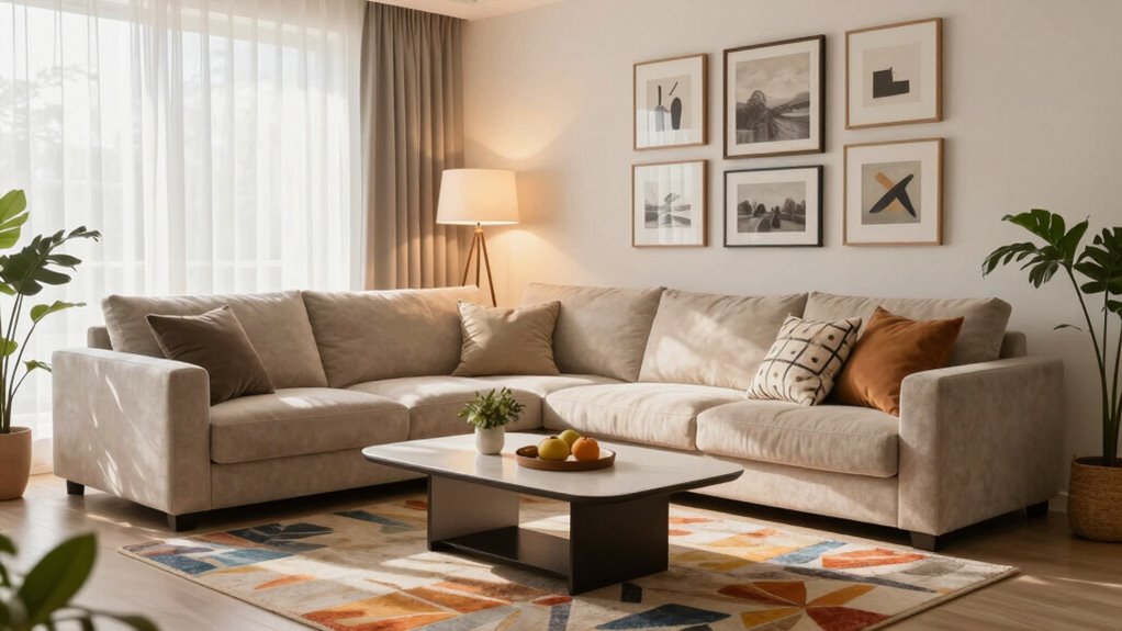 functional and inviting layout