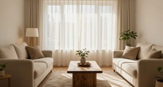 gentle illumination enhances comfort