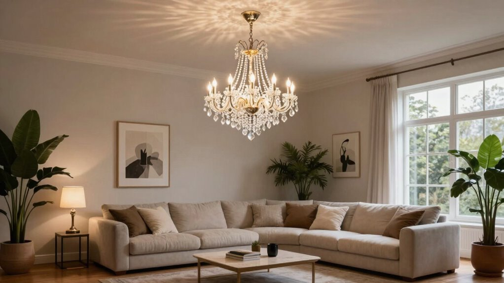 harmonizing statement lighting design