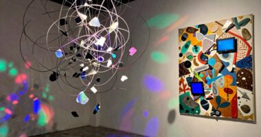 innovative forms redefine artistic materials