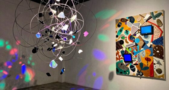 innovative forms redefine artistic materials