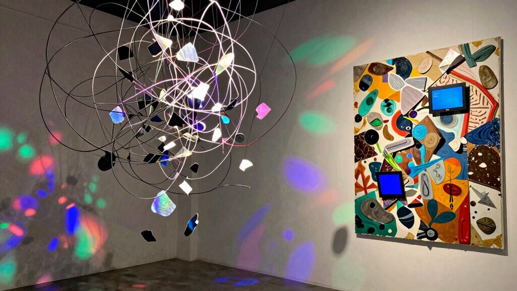 innovative forms redefine artistic materials