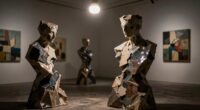intentional unsettling artistic experiments