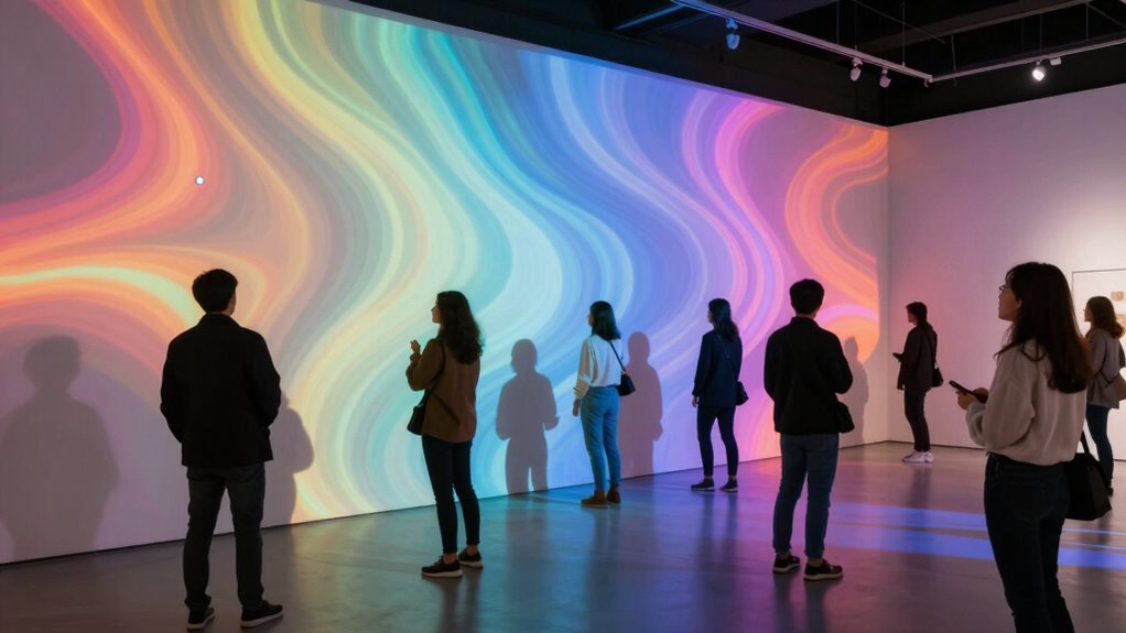 interactive art through technology