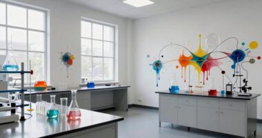 laboratory inspired art spaces