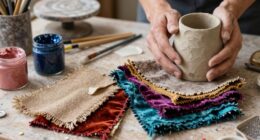 material knowledge enhances art