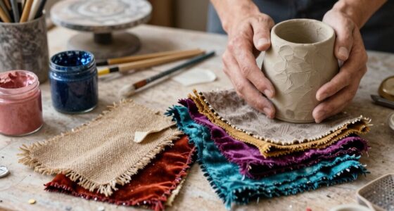 material knowledge enhances art