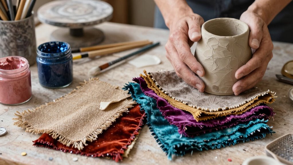 material knowledge enhances art