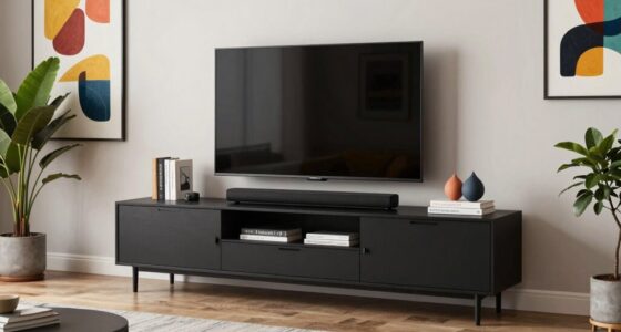 media consoles in art