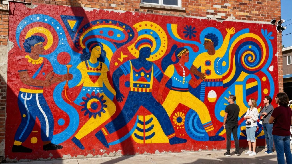 murals embody community identity