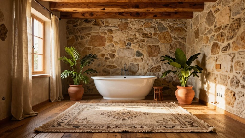 natural textures foster cozy warmth