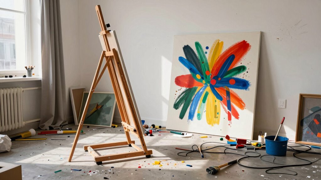 organized studio enhances creativity