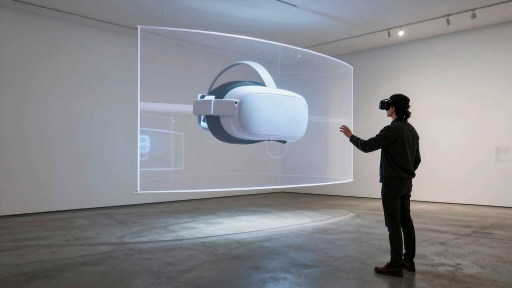 physical space enhances virtual immersion