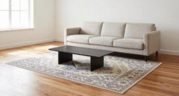 rug furniture weight space