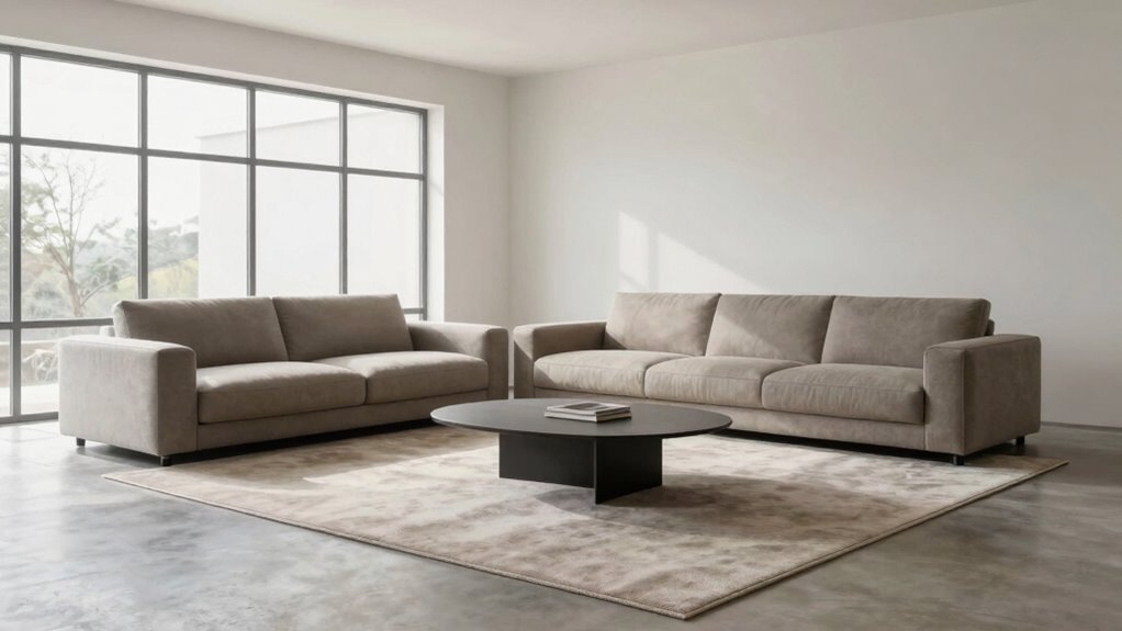 rug selection for balance
