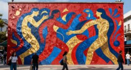 silent public art dialogue