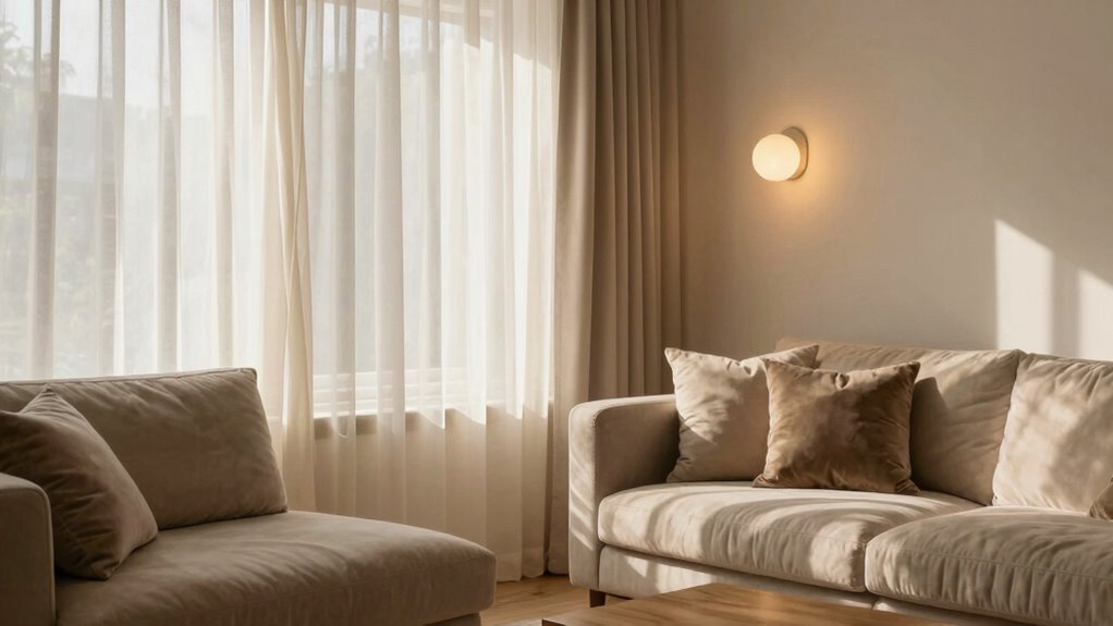 soft warm layered lighting