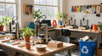 sustainable practices in makerspaces