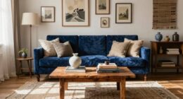 thoughtfully arranged personalized elements