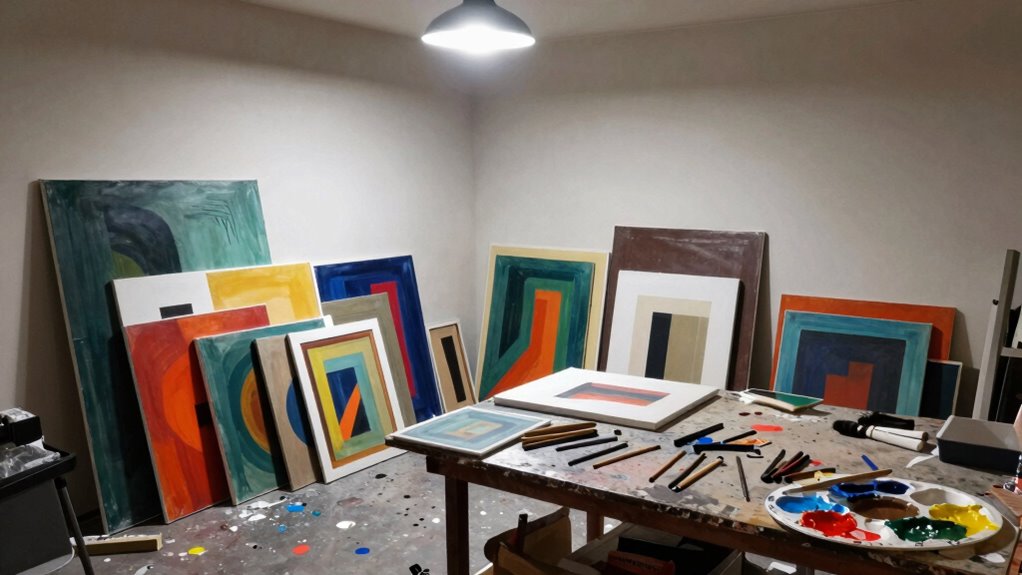 unorganized studio affects presentation