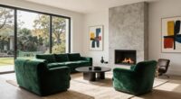 vibrant dynamic interior design