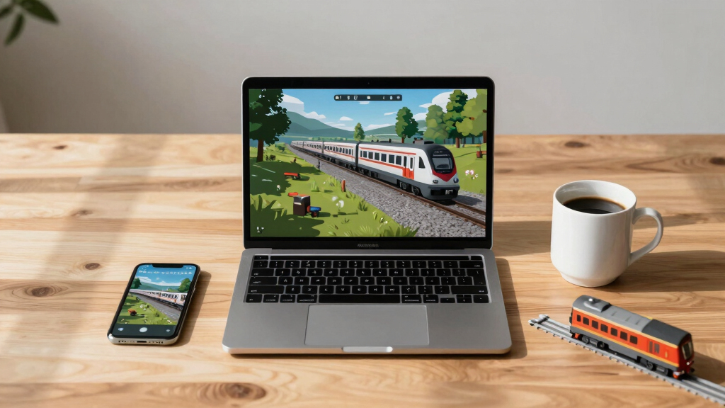 Train sim created by just one person is being called the best ever made