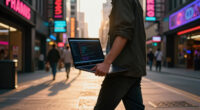A Walkable ASCII Cyberpunk City In One HTML File [Video]