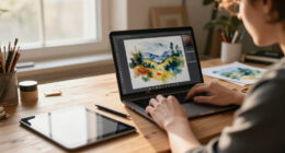 Training A Coding Model To Paint Watercolours With TRL And OpenEnv