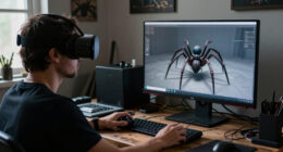 Meet The Artist Who Built A Giant Spider For A Virtual World